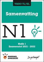 ExamenOverzicht   Samenvatting NaSk 1 VMBO TLG 9789493237094, Verzenden, Zo goed als nieuw