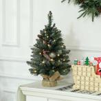 Kunstkerstboom, 86 Takken, 50 Warmwitte LEDs, Sneeuwpunten,, Diversen, Kerst, Verzenden, Nieuw