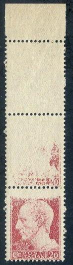 Italië 1928 - Imperiaal 20 cent. Reeks van 3. Twee met vage, Gestempeld