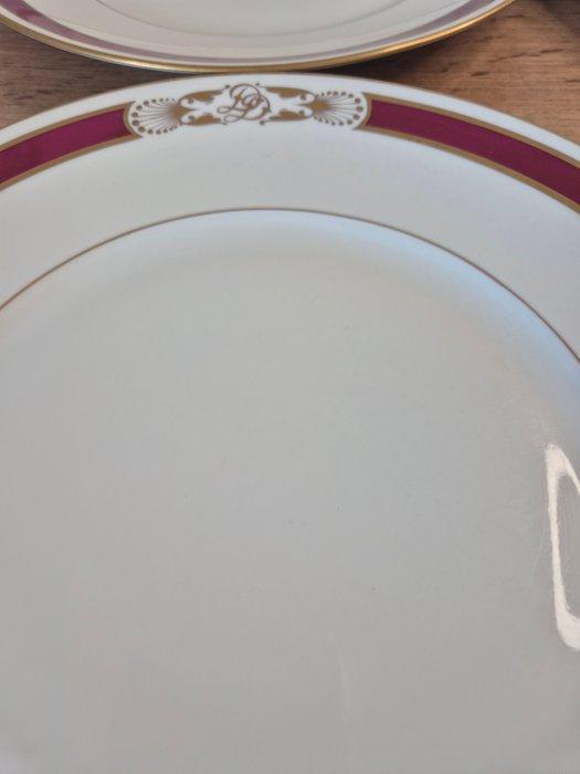 Herend - Bord (6) - Goud, Porselein - Plat bord Herend, Antiek en Kunst, Antiek | Meubels | Tafels