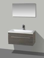 Sani Royal Badkamermeubel Grepo 90 Grey Oak zonder, Huis en Inrichting, Badkamer | Badkamermeubels, Nieuw