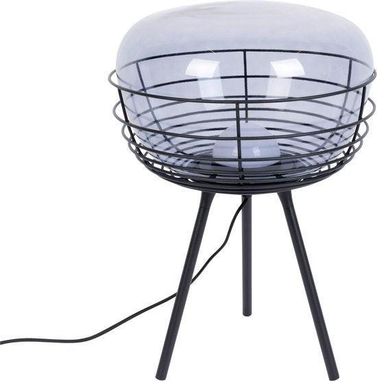 2dekans | Zuiver Smokey Tafellamp Zwart - 230 V - 7W -, Huis en Inrichting, Lampen | Losse lampen, Nieuw, Ophalen of Verzenden