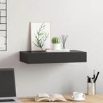 vidaXL Wandschap met lade zwevend 48x25x8 cm zwart, Huis en Inrichting, Woonaccessoires | Wandplanken en Boekenplanken, Verzenden