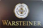 Warsteiner reclamebord, Verzamelen, Merken en Reclamevoorwerpen, Verzenden, Nieuw