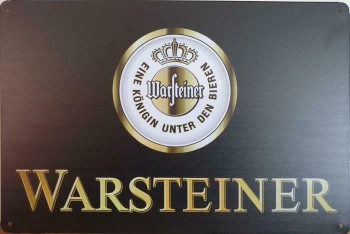 Warsteiner reclamebord, Verzamelen, Merken en Reclamevoorwerpen, Nieuw, Verzenden
