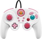 PDP Fight Pad Bedraad voor Switch - Peach/Wit, Verzenden, Zo goed als nieuw