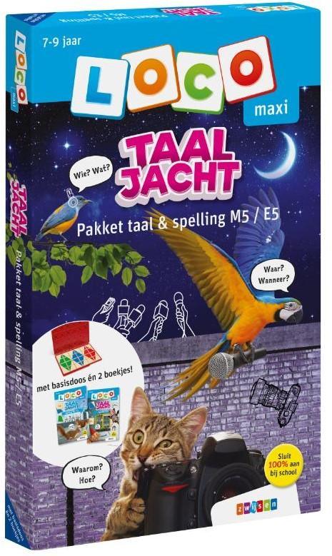 Loco Maxi - Taaljacht Pakket Taal & Spelling M5 / E5 |, Kinderen en Baby's, Speelgoed | Educatief en Creatief, Nieuw, Verzenden