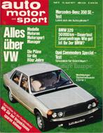 1977 AUTO MOTOR UND SPORT 08 DUITS, Boeken, Auto's | Folders en Tijdschriften, Nieuw, Author
