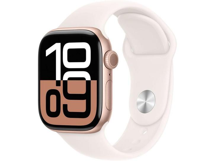 Apple Watch Series 10 - Smartwatch - GPS 42mm Aluminium, Sieraden, Tassen en Uiterlijk, Smartwatches, Zo goed als nieuw, Verzenden