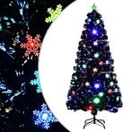 vidaXL Kerstboom met LED-sneeuwvlokken 150 cm glasvezel