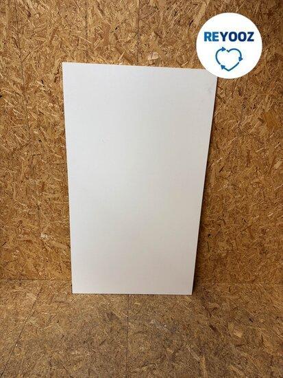 Melamine bureaublad - 140x80cm - wit - tweedehands, Zakelijke goederen, Kantoor en Winkelinrichting | Kantoormeubilair en Inrichting
