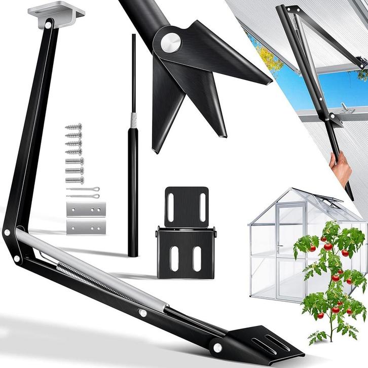 KESSER® Automatische raamopener voor broeikassen - 45 cm - Z, Tuin en Terras, Kassen, Zo goed als nieuw, Verzenden