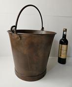 Zeldzame 15 Liter - Houtbak / Emmer - Bloempot - Koper, Antiek en Kunst