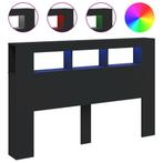 Hoofdeinde LED Zwart 160cm | Retourdeal | Stijlvolle Slaa..., Huis en Inrichting, Slaapkamer | Bedden, Zwart, Nieuw, Ophalen of Verzenden