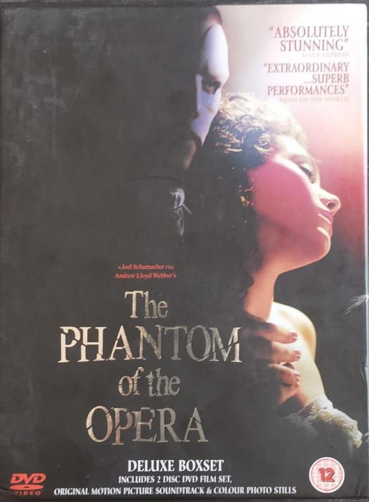 the Phantom of the Opera Deluxe box - Gratis verzenden, Cd's en Dvd's, Dvd's | Tv en Series, Zo goed als nieuw, Boxset, Overige genres