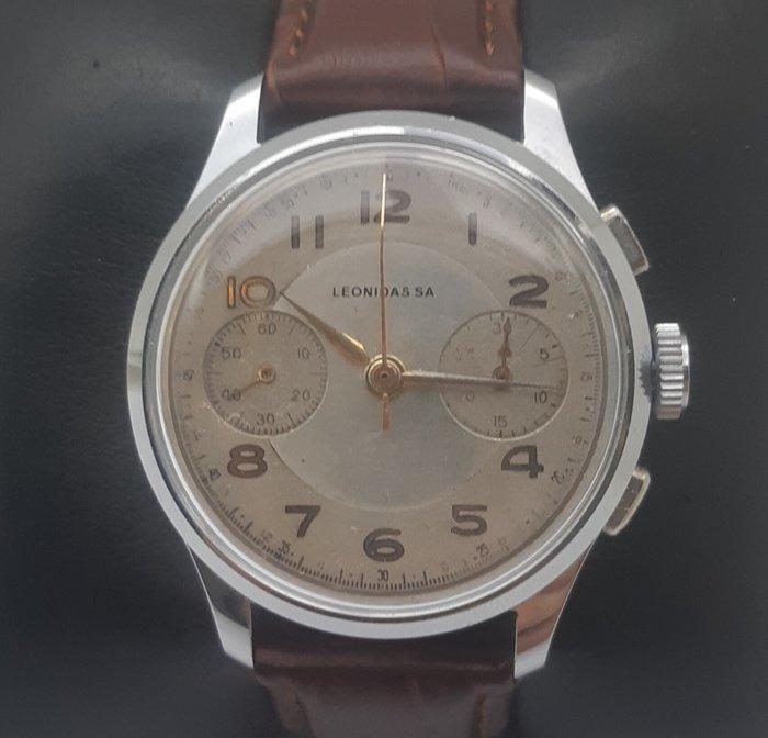 Leonidas Chronographe Annees 50 - Landeron 48 - Zonder, Sieraden, Tassen en Uiterlijk, Horloges | Heren
