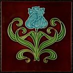 Jugendstil Tegel - Manufactures Céramiques dHemixem Gilliot