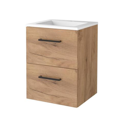 Badmeubelset Aquasplash Salt 50x46cm Met Grepen (Kleurkeuze), Doe-het-zelf en Verbouw, Sanitair, Ophalen of Verzenden