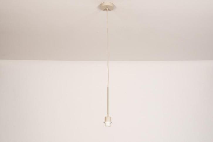 Rietveld Hanglampen - Beige, Zand - Metaal, Huis en Inrichting, Lampen | Hanglampen, Verzenden