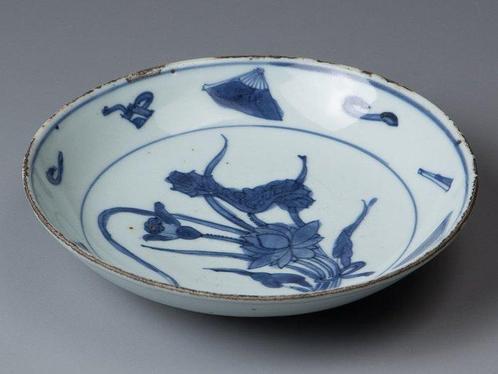 Kom - Very fine lotus bowl, marked - Porselein, Antiek en Kunst, Antiek | Overige Antiek