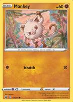 Mankey 133/264 (Fusion Strike), Hobby en Vrije tijd, Verzamelkaartspellen | Pokémon, Ophalen of Verzenden, Nieuw, Losse kaart