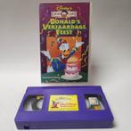 Disney Donalds Verjaardag Feest VHS, Cd's en Dvd's, Ophalen of Verzenden, Zo goed als nieuw