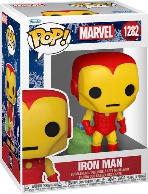 Funko Pop #1282 Pop Marvel: Holiday - Iron Man, Kinderen en Baby's, Speelgoed | Overig, Verzenden