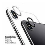 iPhone X / XS / XS Max Glazen Camera Cover - Zilver (Covers), Nieuw, Verzenden