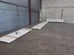 Witte golfplaten, dakplaten, 15st. 3000 mm en 42st. 6000 mm, Nieuw