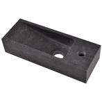 Wiesbaden Raw - Fontein - Rechts - 38x14x8cm - Hardsteen, Ophalen of Verzenden, Nieuw