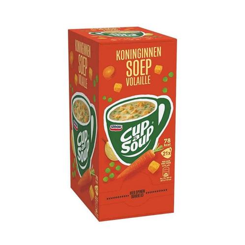 Cup-a-Soup Koninginnensoep - Pak van 21 zakjes, Zakelijke goederen, Kantoor en Winkelinrichting | Kantoorartikelen, Verzenden