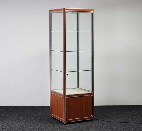Siletsy Vitrinekast FX-07/B - 200 x 60 x 60 cm, Huis en Inrichting, Kasten | Overige, Gebruikt, Ophalen of Verzenden
