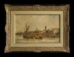 Émile-Raphaël Maréchal (XIX-XX) - Le canal prés de Laeken