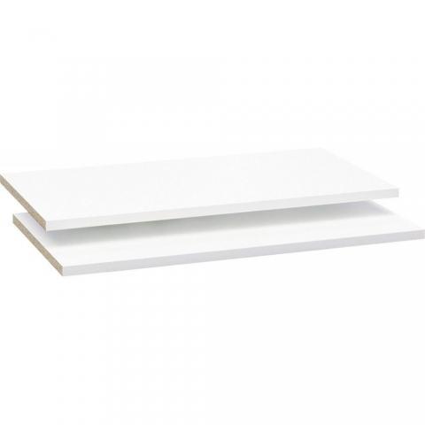 SALE: -17% Set Legplanken 105 Cm Victor - MDF - Wit, Huis en Inrichting, Kasten | Overige, Nieuw, Verzenden