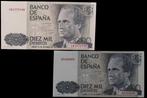 Spanje. - 2 x 10 000 Pesetas - 1985 - Pick 161 (Zonder