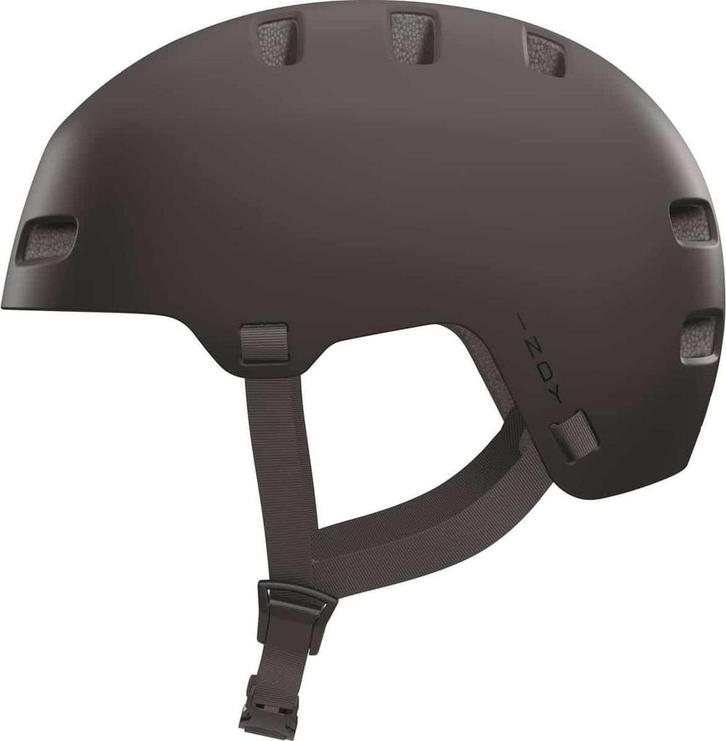 Abus helm Indy velvet black S 51-55cm, Fietsen en Brommers, Fietsaccessoires | Fietshelmen, Zo goed als nieuw, Ophalen of Verzenden