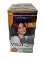 Schwarzkopf Haarverf Vital Colors 74 Midden Goudbruin, Nieuw, Verzenden