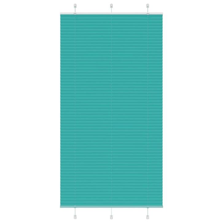 vidaXL Plissé rolgordijn 105x200cm stofbreedte 104,4cm, Huis en Inrichting, Stoffering | Gordijnen en Lamellen, Groen, Nieuw, Verzenden