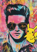 ANDSAL - Elvis Presley & Pikachu - Graffiti New School, Nieuw