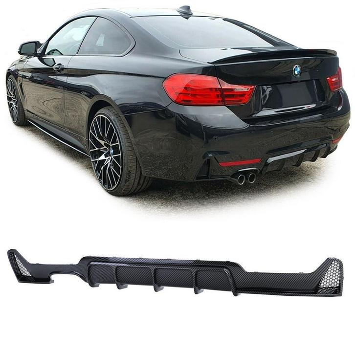 Performance Carbon Look Diffuser M Pak BMW F32 F33 F36 B1423, Auto-onderdelen, Carrosserie en Plaatwerk, Nieuw, BMW, Achter