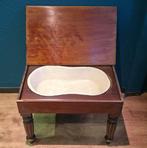 Salontafel - Hout, Emaille, Porselein