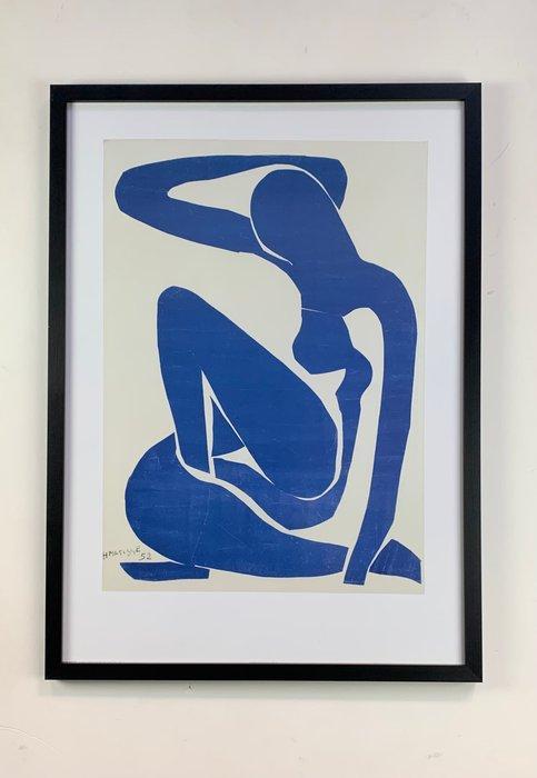 Henri Matisse (after) - Nu bleu I - 50 x 70 cm Framed, Antiek en Kunst, Antiek | Overige Antiek