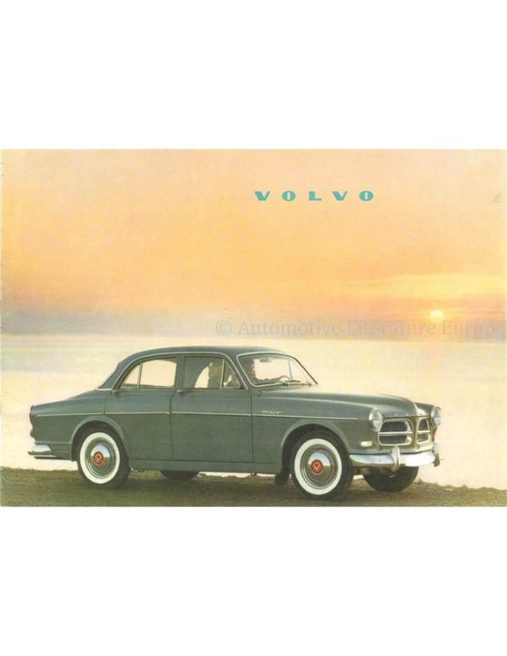 1959 VOLVO AMAZON BROCHURE ENGELS, Boeken, Auto's | Folders en Tijdschriften, Volvo