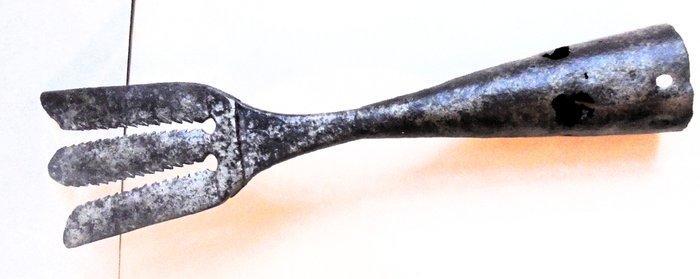 Aalsteker / Foene / Eel picker - Werkgereedschap, Antiek en Kunst, Antiek | Overige Antiek