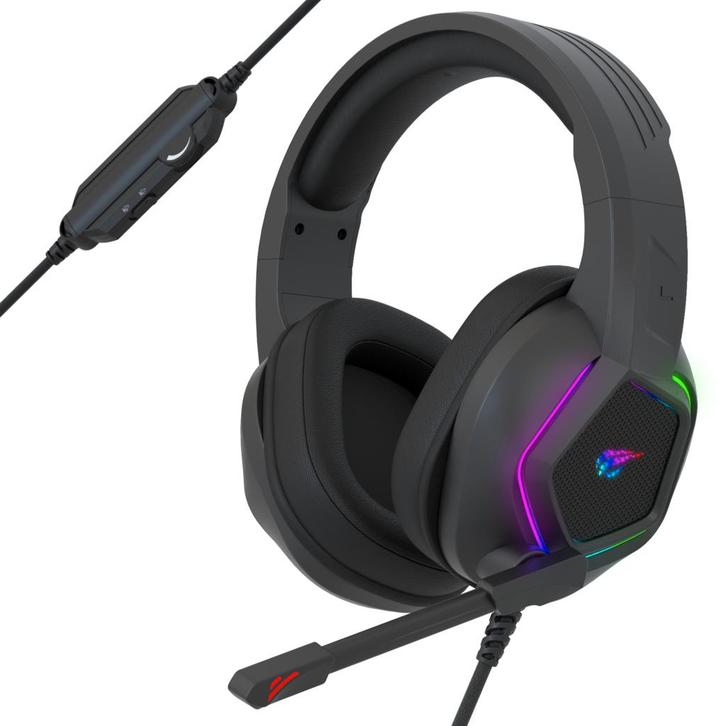 Strex Gaming Headset met Microfoon & RGB Verlichting - 7.1, Computers en Software, Headsets, Nieuw, Verzenden