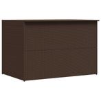vidaXL Tuinbox 150x100x100 cm poly rattan bruin, Verzenden, Nieuw