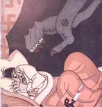 Spotprent Hitler bang in bed voor de boycot van Duitse pr..., Verzenden