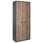 Draaideurkast Albany 90 x 216 cm - Vintage eiken, Ophalen of Verzenden, Nieuw in verpakking