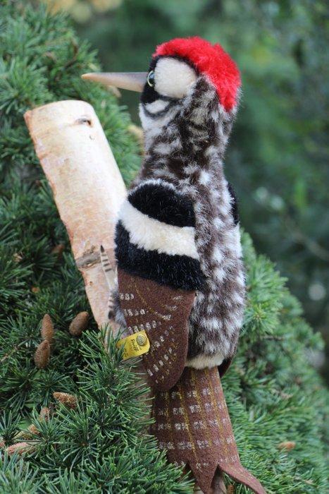 Steiff: Bonte specht, 1980, EAN 2603/28 - Pluche dier -, Antiek en Kunst, Antiek | Speelgoed