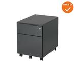 Ladeblok - 14N - 2 Lades - 62x42x58cm - Antraciet, Werkplek, Ophalen of Verzenden, Nieuw zonder verpakking, Kast